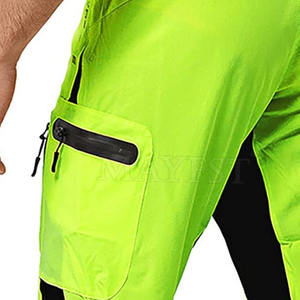 เสื้อฮู้ดผู้ชายสไตล์สตรีทเอวยางยืดผ้าคอตตอนระบายอากาศสีพื้นใช้ในยิมงานตามสั่ง - Product Image 5