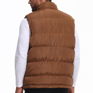 Veste sans manches à capuche pour homme avec logo personnalisé sur le devant, service OEM, prix bas, écologique, respirante - Product Image 2