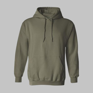 Fabrication sur mesure, design personnalisé, sweat-shirts à capuche pour hommes, vente chaude d'hiver, décontractés, 100% coton, poche, coupe régulière, pull à capuche uni - Product Image 2