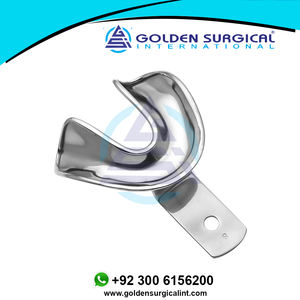 Bandeja de Impresión Dental Sólida para Odontología, Bandeja de Impresión Pequeña para Dentaduras Completas, Inferiores - Product Image 2