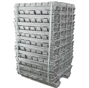 Wholesale Exporter Aluminium Alloy Zinc Ingot Aluminum Ingot 99.9% Aluminium Alloy Ingot