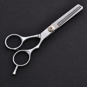 Ciseaux de coupe de cheveux réglables en acier inoxydable de haute qualité, poignée ergonomique, cisailles de salon pour des coupes de cheveux précises et lisses - Product Image 2