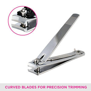 Utilisations professionnelles coupe-ongles lames Super tranchantes coupe-manucure et pédicure en acier métallique pour le soin des ongles - Product Image 5