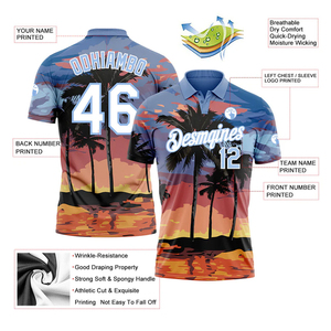 เสื้อโปโลกอล์ฟแบบสั่งทำพิเศษ แขนสั้น เสื้อโปโลผู้ชาย ยืดได้ 4 ทิศทาง ระบายเหงื่อได้ดี ทรงพอดีตัว เสื้อโปโลสำหรับเล่นกีฬา ราคาถูก รับผลิตแบบ OEM - Product Image 5