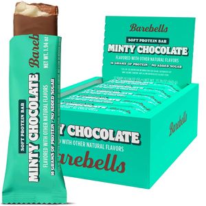 Barebells Soft Protein <b>Bars</b>, Minty Chocolate - 12 Count - Product Image 1
