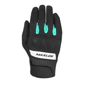 Gants de moto en cuir imperméables mi-doigts pour l'hiver et l'été, durables, confortables et protecteurs - Product Image 2