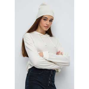 Top Corto de Cuello Redondo Suave al Tacto para Uso Diario en Tejido de Punto 100% Poliéster - Product Image 3