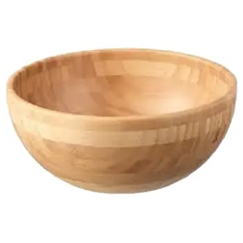 Wholesale Big Food Storage Mixing Bowls Large Acacia Wooden Bowl Wood Salad Serving Bowl Sets For Serving Food