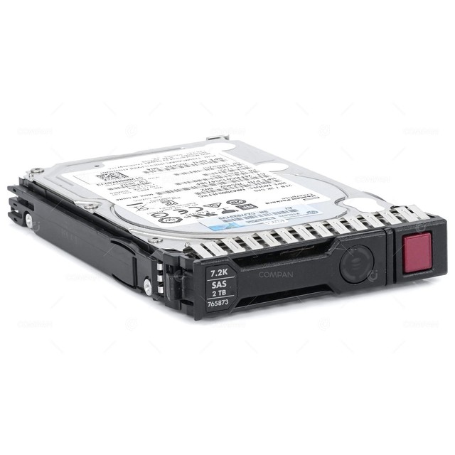 HP 765873-001 2TB 7.2K 12G 2.5 SFF SAS Hard Drive High Performance Turning Tool