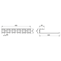 Estante para Copas Emuca Supra de 5 Niveles, 320 mm de Largo, Acero Cromado para Muebles de Bar, Modelo España 8938111