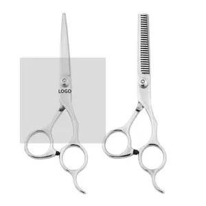 Premium Japan Steel Barber Scissors Hair Cutting Scissors <b>Kit</b> <b>Hairdressing</b> Thinning Shears For Salon - Product Image 2