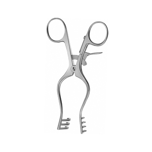 Retractor veterinario de acero inoxidable, instrumento quirúrgico con diseño autoestático, retractor quirúrgico veterinario - Product Image 3