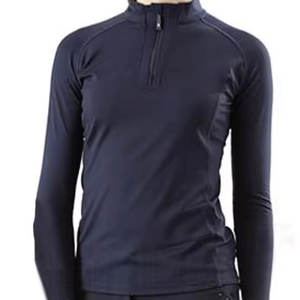 New Summer Quarter Zipper <b>Long</b> <b>Sleeves</b> Casual for <b>Shirts</b> <b>Women</b> Solid Color Quick Dry Breathable Eco-Friendly Cotton Polyester - Product Image 1