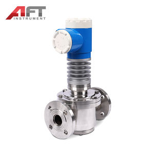 高粘度液体潤滑油ナフサインラインオーバルギアフローメーターデジタルリーダー付き簡単設置 - Product Image 2