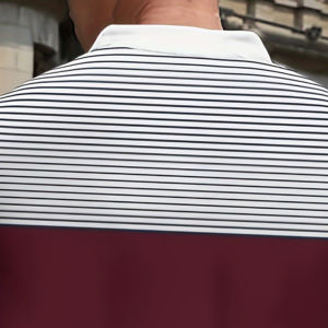 Camiseta Polo de Manga Corta para Hombre, Estilo Urbano, Cuello Polo, Color Sólido, Ajustada, de Algodón Personalizado, Talla Grande, Moda de Verano 2026 - Product Image 3