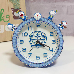 Đồng Hồ Để Bàn Đồng Hồ Mèo Đáng Yêu Với Kim Cương Giả Doraemons Đồng Hồ Báo Thức Đồng Hồ Để Bàn Cổ Điển Để Bàn Cho Trẻ Em - Product Image 4