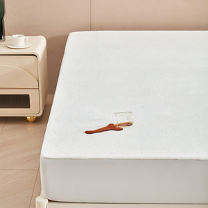 Customized Resistant Anti-bacteria Coral Waterproof Fleece <strong>Bed</strong> Mattress Protector Fitted for Daily Use - Product Image 5