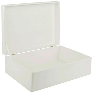 Artículo único Joyero de madera Caja de almacenamiento con cerradura Regalos y manualidades Cajas de madera Letreros de pared - Product Image 2