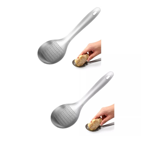 Cuchara trituradora de jengibre de acero inoxidable moderna, utensilios de cocina de acero inoxidable, ajo, jengibre, utensilios de cocina usados - Product Image 6