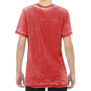 BELLA + CANVAS Unisex Heather CVC Camiseta de manga corta BC3001CVC XS Heather Red Camisetas para hombre - Product Image 6