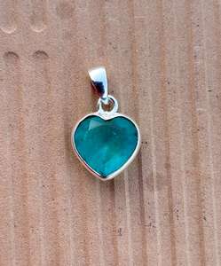 จี้ทัวร์มาลีนสีเงินสเตอร์ลิง925จี้ผู้หญิงสวยจี้เงิน - Product Image 4