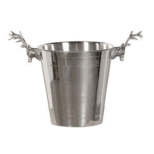Metal Stag Handles <b>Ice</b> Bucket - Product Image 2