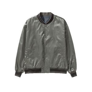 2025 veste en soie légère de haute qualité avec impression de logo personnalisé meilleure qualité pull de tache à col montant mince pour la vente en gros - Product Image 4