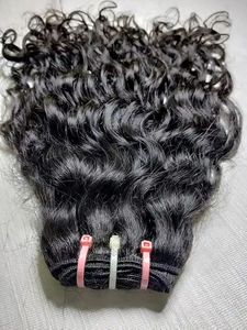 Extensions de cheveux bouclés naturels lisses pour bébé à 100%, cuticules alignées d'une seule pièce de longue durée, cheveux humains de haute qualité - Product Image 3