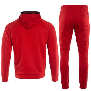 OEM venta al por mayor poliéster polar pantalones de chándal personalizado en blanco liso cremallera Jogger conjuntos para hombres a prueba de viento transpirable deportes gimnasio invierno - Product Image 3
