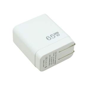 Cargador de pared USB-C GaN de 65W con carga rápida de 5V 2A universal para teléfonos celulares y dispositivos compatible con QC3.0 - Product Image 4