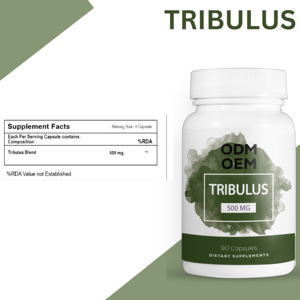 Vente chaude Capsules à base de plantes personnalisées Capsules Tribulus Terrestris 90 Capsules étiquetage privé disponible - Product Image 2