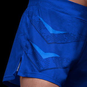 Pantalones cortos de boxeo para hombre al por mayor con bordado de material satinado de impresión personalizada y opciones de Etiqueta OEM - Product Image 4