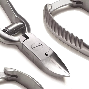 Coupe-ongles en acier inoxydable 2025 haute performance, lame droite concave robuste, taille 5,5 pouces - Product Image 6