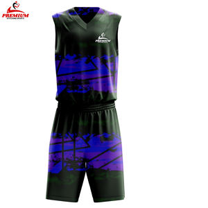 Ventes directes d'usine OEM, uniformes d'entraînement de basketball au design unique, personnalisés, livraison rapide, caractéristiques respirantes - Product Image 3