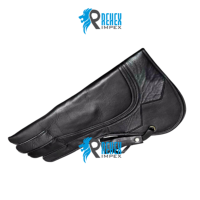 Gants de Falconerie en Cuir de Vachette de Qualité Supérieure, Légers, Robustes, Triple Couche, pour Manipulation des Oiseaux, Extérieur, Toutes Saisons