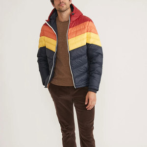 Winter New Arrival <b>Long</b> Sleeve Puffer <b>Men</b> <b>Jacket</b> With Customized logo Printed Wholesale Puffer <b>Jacket</b> - Product Image 2