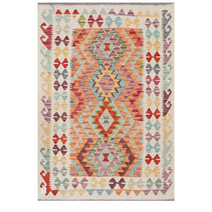 Tapis kilim d'Afghanistan Maimana 155 x 107 cm, tapis traditionnel afghan - Product Image 1