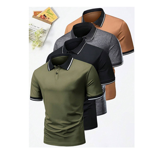 2024 High Quality Custom Embroidery logo Your Own Design Logo Cotton Blend <b>Polyester</b> Custom Print Golf Polo <b>Shirts</b> for Unisex - Product Image 1