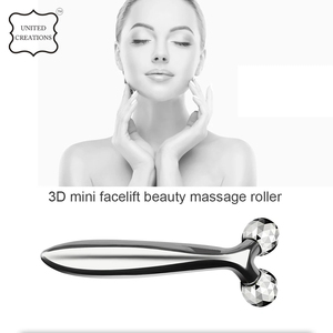 เครื่องนวดหน้าแบบลูกกลิ้ง3D เครื่องนวดหน้าลูกกลิ้งเหล็กรูปตัวที - Product Image 4