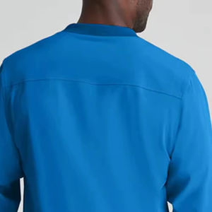 Veste de travail médicale pour homme, mode d'hiver, uniforme noir, veste de travail pour bloc opératoire avec logo et couleurs personnalisés - Product Image 6