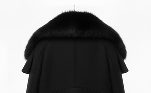 เสื้อแจ็คเก็ตขนห่านสำหรับผู้หญิงผิวสีดำ แบบกลับด้านได้ สำหรับฤดูหนาว กันน้ำ กันลม หนา อุ่น เป็นมิตรกับสิ่งแวดล้อม ระบายอากาศได้ดี พร้อมขนเฟอร์ - Product Image 4