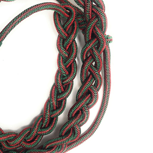 Bullion Wire y Mylar Aiguillette Uniforme Accesorios Vestido de alta calidad Cordones de hombro - Product Image 6