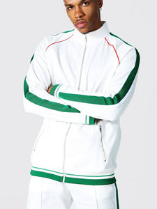 Survêtements pour hommes OEM combinaison de jogging avec fermetures éclair survêtement veste avec logo personnalisé survêtements pour hommes avec logo personnalisé - Product Image 4