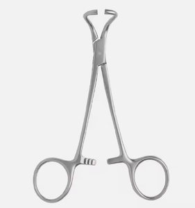 Pinza para Toallas de 13.5 cm, Pinzas Veterinarias Puntiagudas de Acero Inoxidable con 1 Año de Garantía - Product Image 1