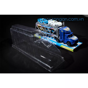 กล่องพลาสติกเครื่องสำอางทำจากพีวีซี PP ภาชนะใส่ของเล่นพลาสติกใสรีไซเคิลได้หลายขนาด/สี - Product Image 2