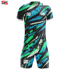 ชุดเสื้อฟุตบอลชุดทีมฟุตบอลพิมพ์ลายแบบระเหิดชุดฝึกฟุตบอลดีไซน์ใหม่ - Product Image 6