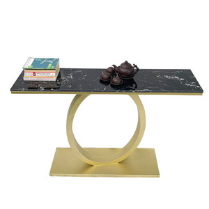 Contemporary Luxury Modern Wood <b>Console</b> <b>Table</b> <b>for</b> <b>Entry</b> Villa Living Room-KODA CST036 - Product Image 1