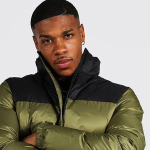 Chaqueta de Invierno para Hombre, Nueva Moda, Diseño Brillante de Burbujas, Logotipo Personalizado en la Parte Delantera, Ropa Casual para Exteriores con Visibilidad Perfecta - Product Image 2