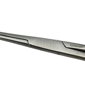 Pinces courbées de dissection et de ligature réutilisables, durables et de fabrication professionnelle, 8 3/4 - Product Image 6