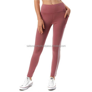 Leggings de yoga pour femmes Pantalon de course à pied à taille haute et compression - Product Image 1